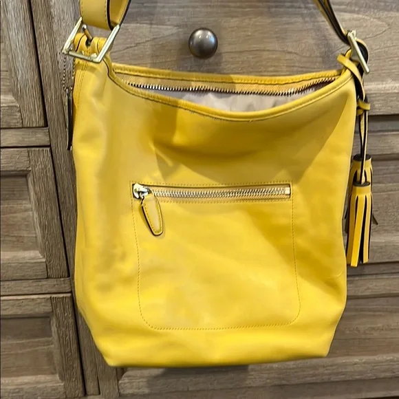 Mustard Yellow Coach Women's Bag & Wallet - Picture 7 of 11